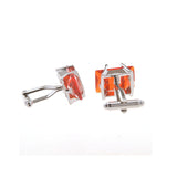 Crystal Zircon Cufflinks