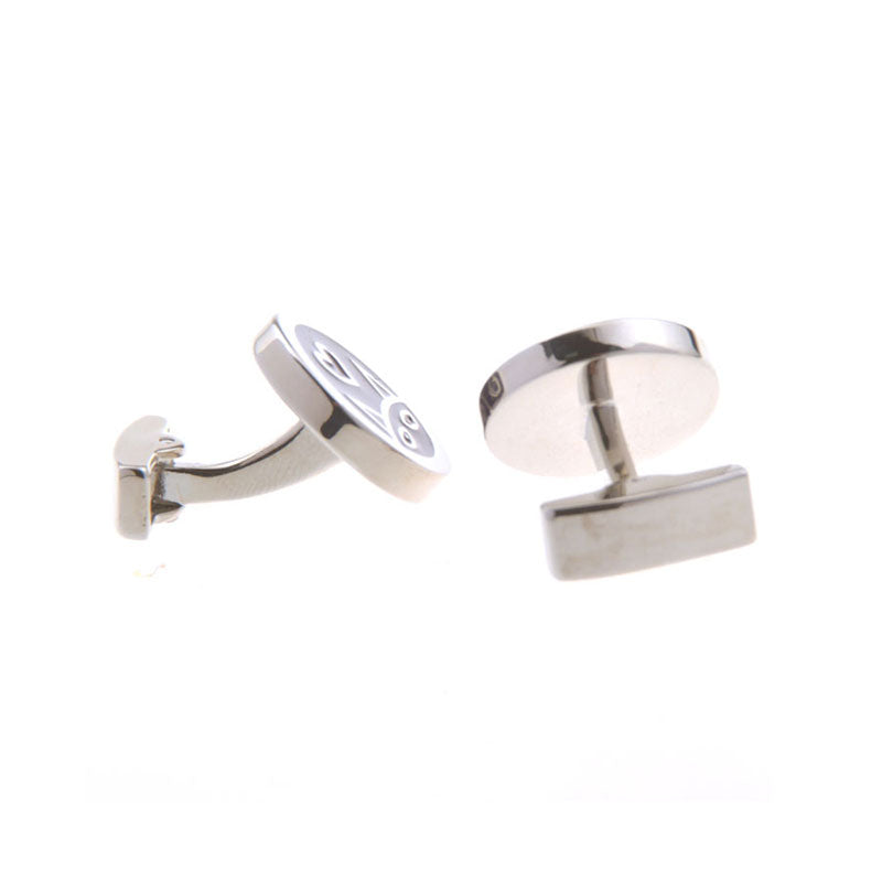 Enamel Dropping Glue Cufflinks