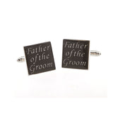 Festivals Wedding Reception Enamel Dropping Glue Cufflinks