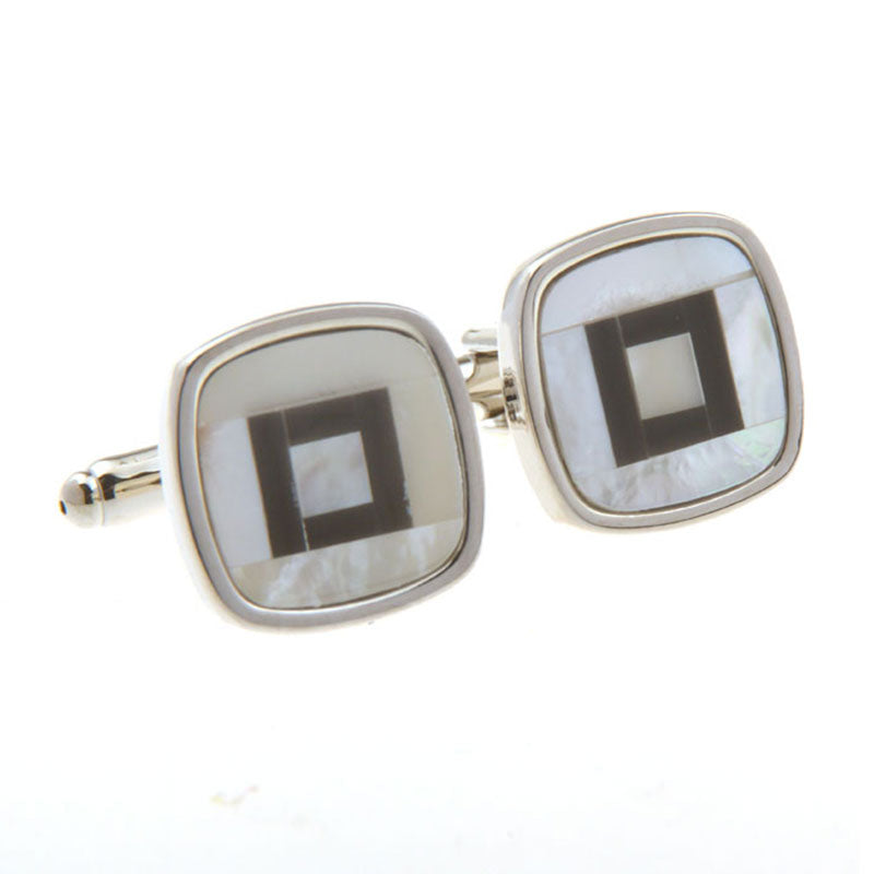 Shells Agate Cufflinks