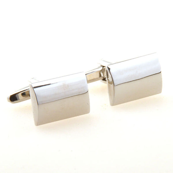 Plain Colour Metal Cufflinks