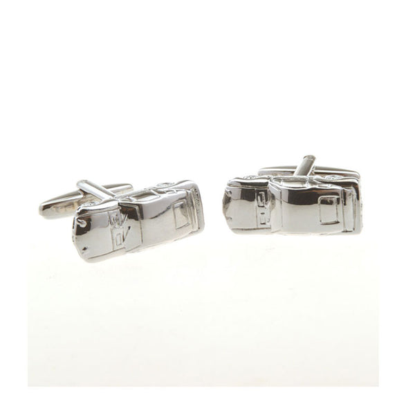 Car Logo Traffic Plain Colour Metal Cufflinks