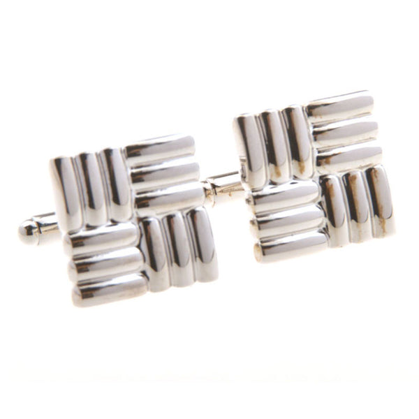 Plain Colour Metal Cufflinks