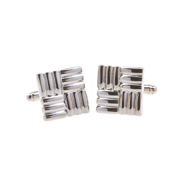 Plain Colour Metal Cufflinks