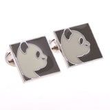 Animals Plants Enamel Dropping Glue Cufflinks