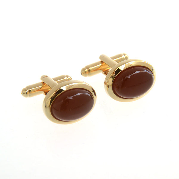 Cateye Glass Cufflinks