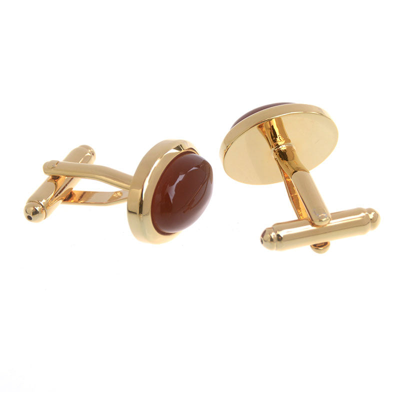 Cateye Glass Cufflinks