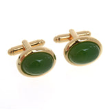 Cateye Glass Cufflinks