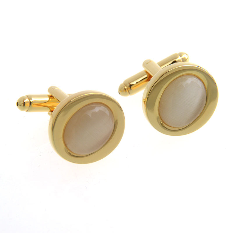 Cateye Glass Cufflinks