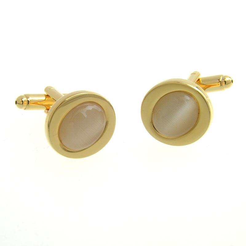 Cateye Glass Cufflinks