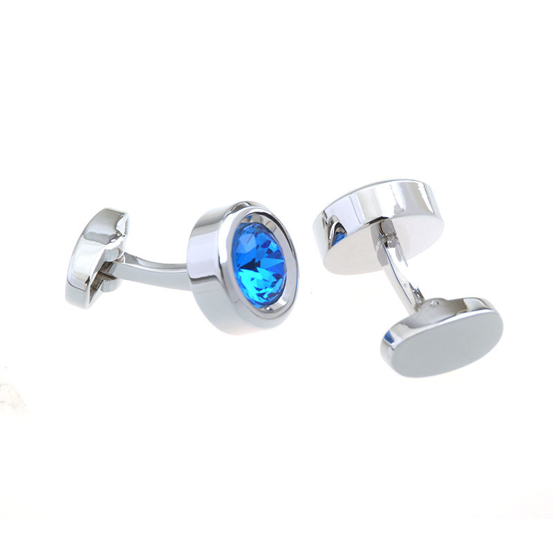 Crystal Zircon Cufflinks