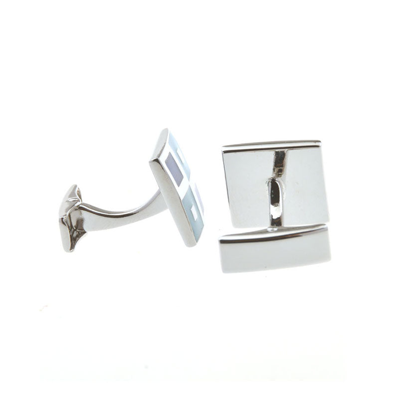 Enamel Dropping Glue Cufflinks