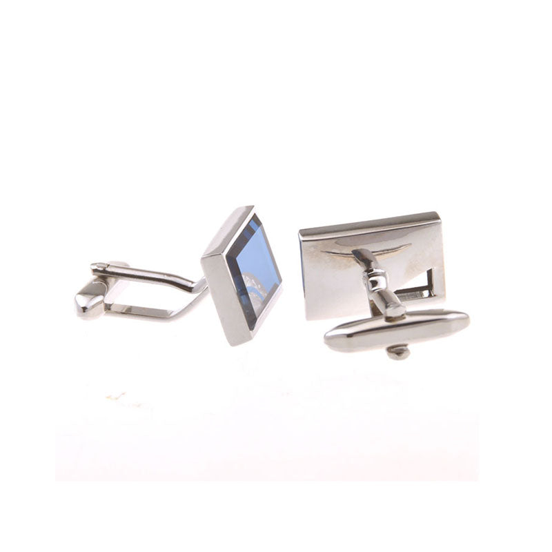 Crystal Zircon Cufflinks