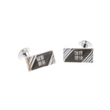 Crystal Zircon Cufflinks