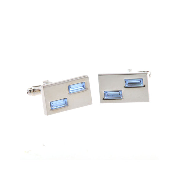 Crystal Zircon Cufflinks