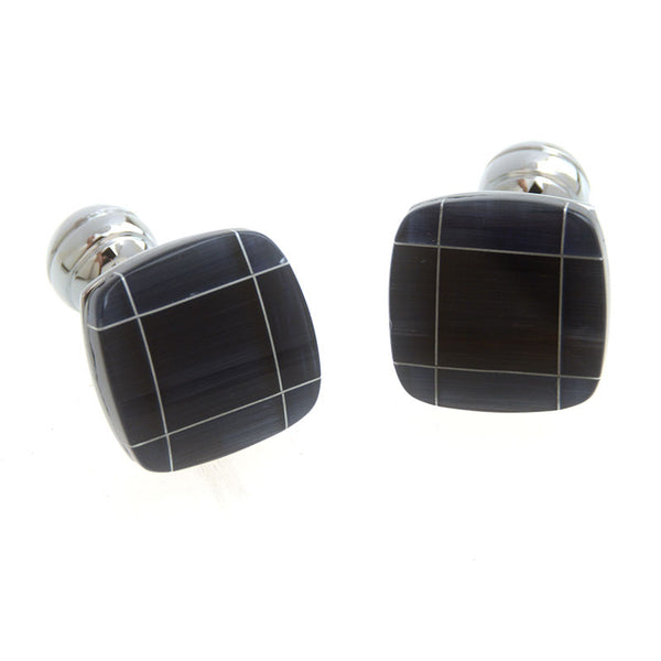 Cateye Glass Cufflinks