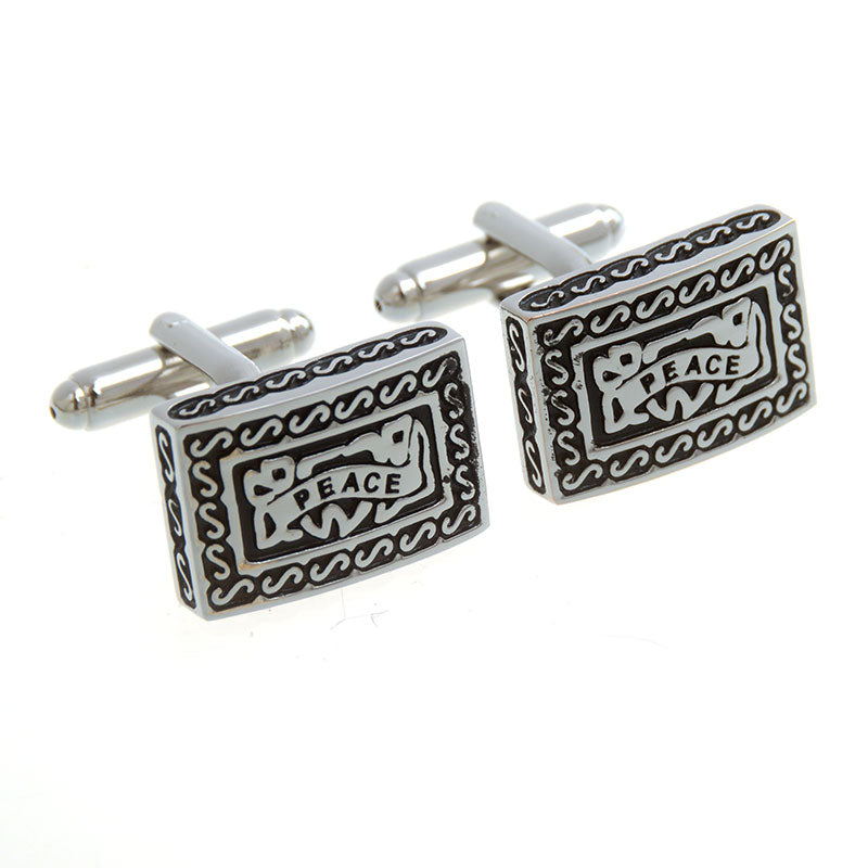 Grease Baking Paint Cufflinks