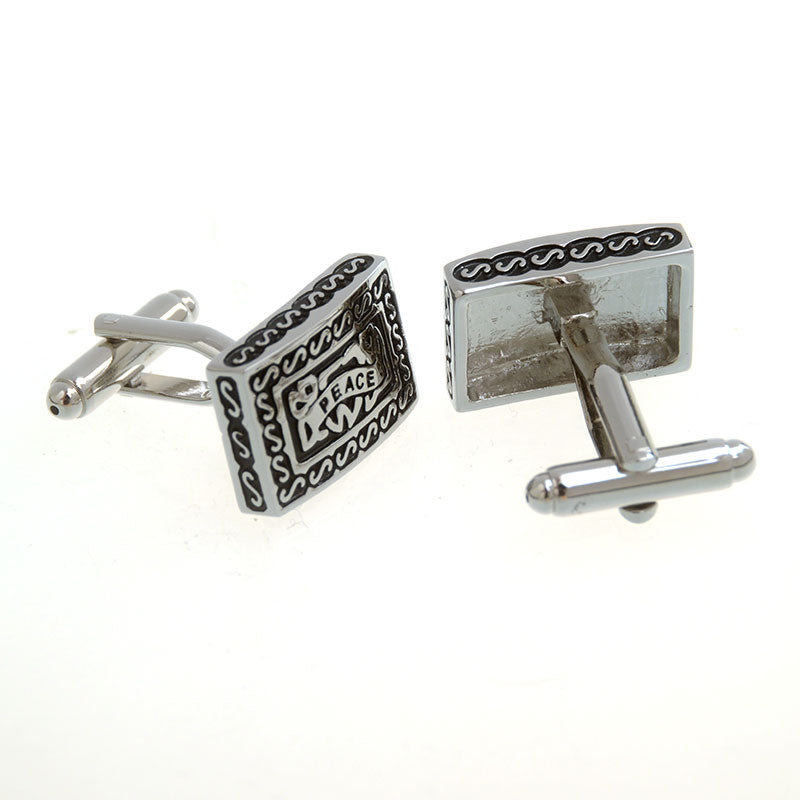 Grease Baking Paint Cufflinks