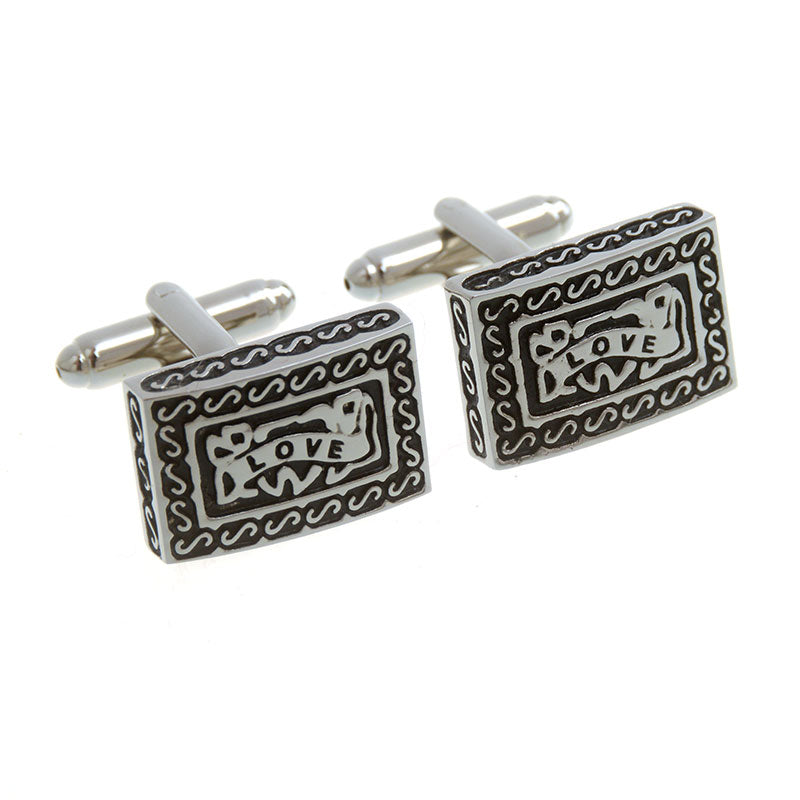 Grease Baking Paint Cufflinks