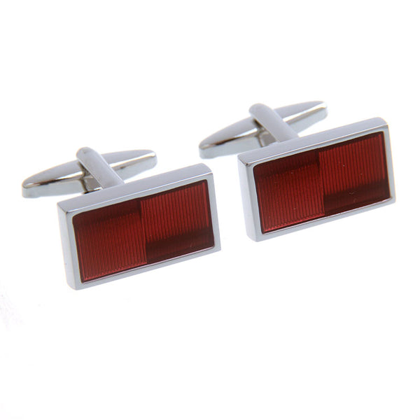 Enamel Dropping Glue Cufflinks