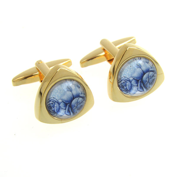 Cateye Glass Cufflinks