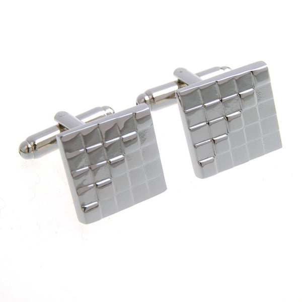 Plain Colour Metal Cufflinks