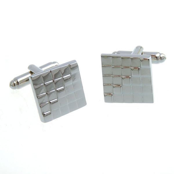 Plain Colour Metal Cufflinks