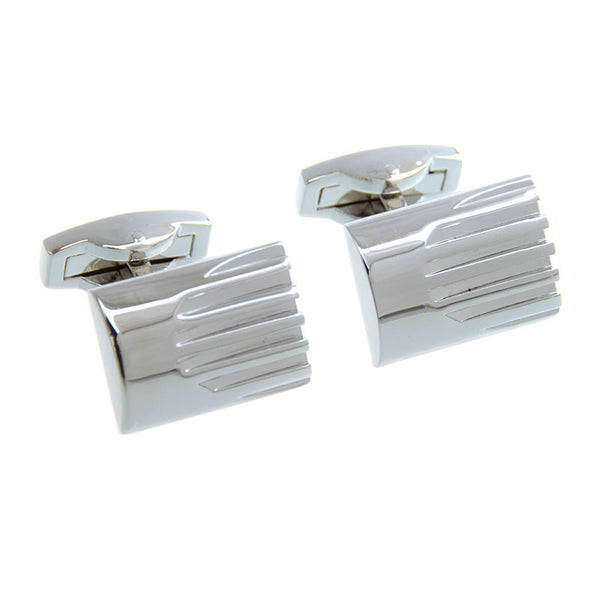 Plain Colour Metal Cufflinks