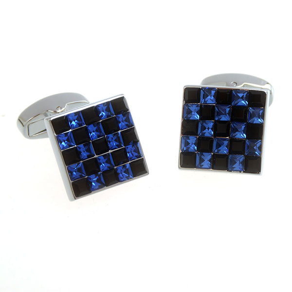 Crystal Zircon Cufflinks