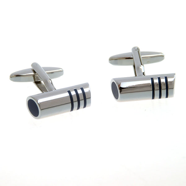 Enamel Dropping Glue Cufflinks