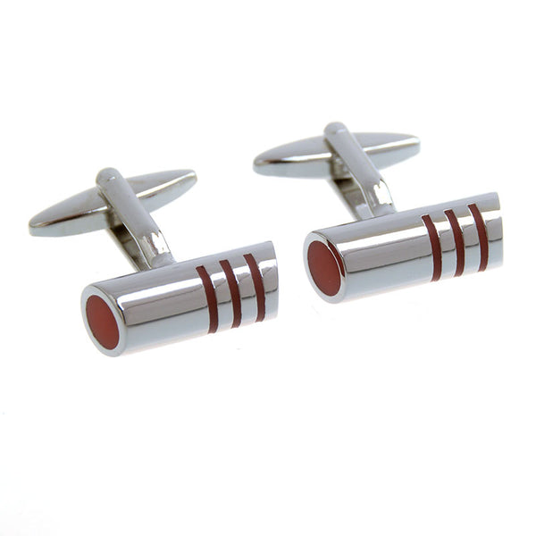 Enamel Dropping Glue Cufflinks