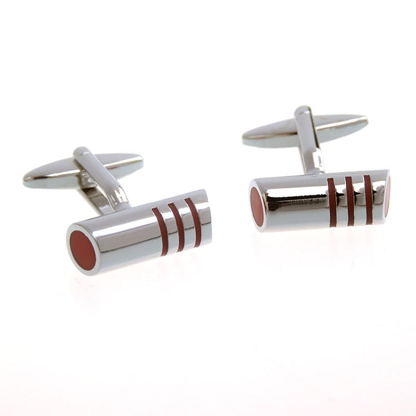 Enamel Dropping Glue Cufflinks