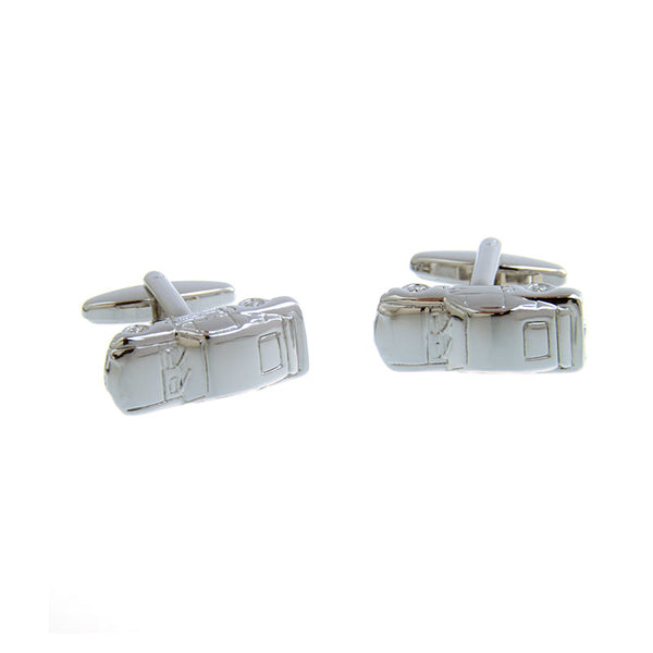 Car Logo Traffic Plain Colour Metal Cufflinks