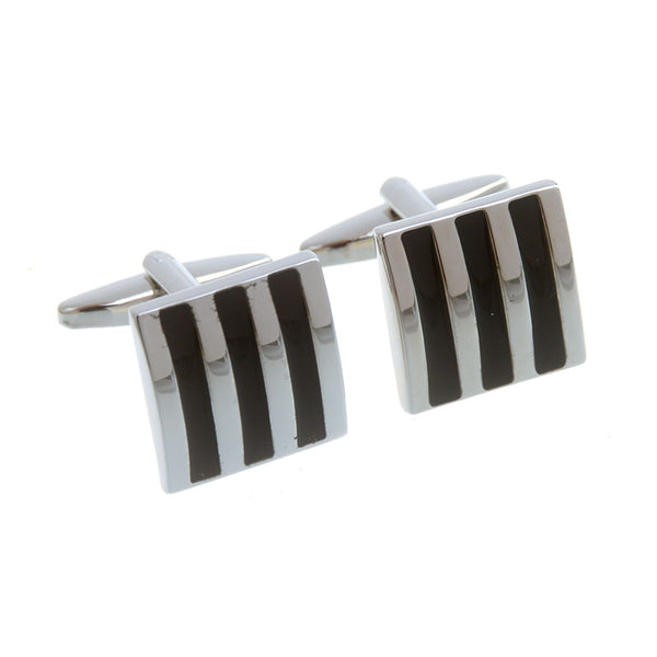 Enamel Dropping Glue Cufflinks