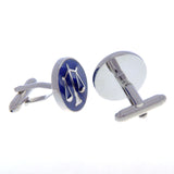 Enamel Dropping Glue Cufflinks