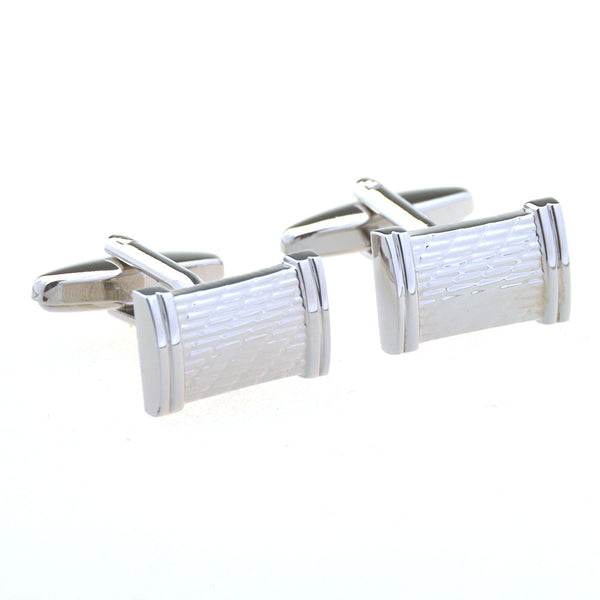 Plain Colour Metal Cufflinks