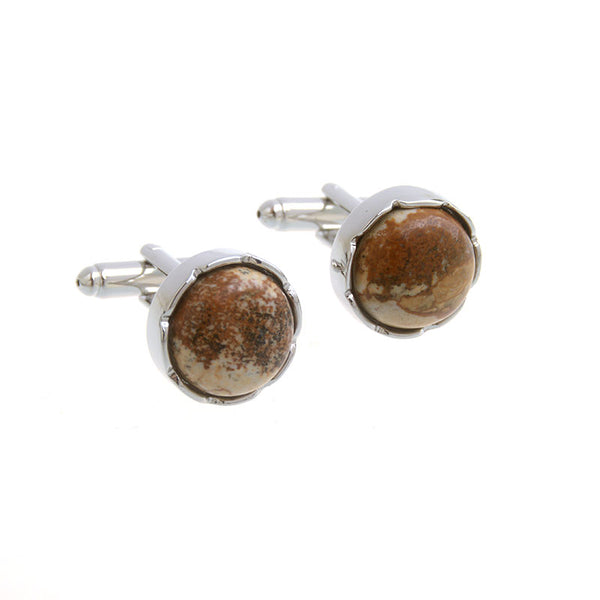 Shells Agate Cufflinks