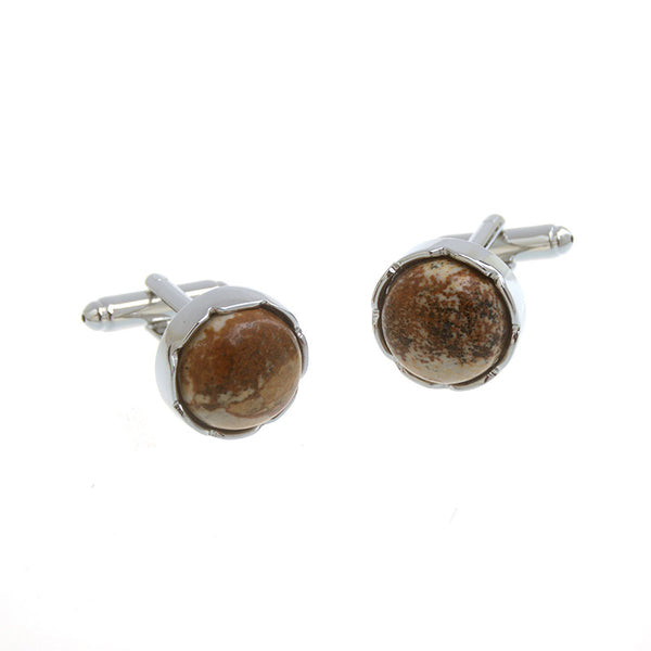 Shells Agate Cufflinks