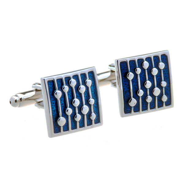 Enamel Dropping Glue Cufflinks