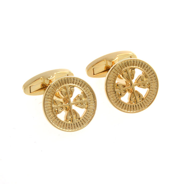 Plain Colour Metal Cufflinks