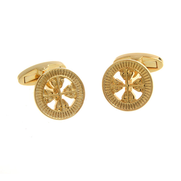 Plain Colour Metal Cufflinks