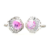 Crystal Zircon Cufflinks