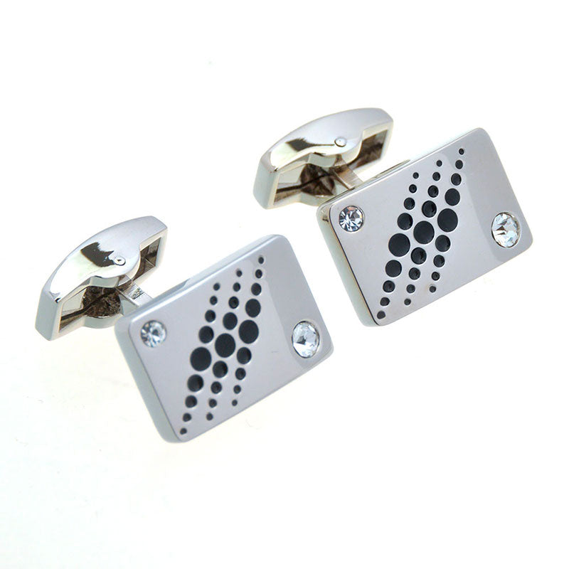 Enamel Dropping Glue Cufflinks