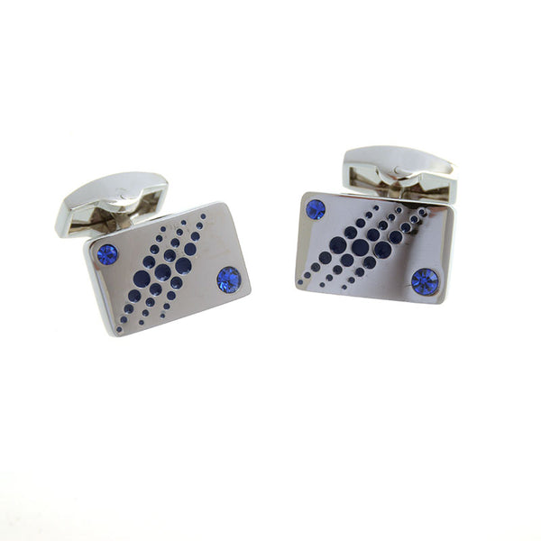 Enamel Dropping Glue Cufflinks