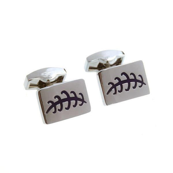 Enamel Dropping Glue Cufflinks