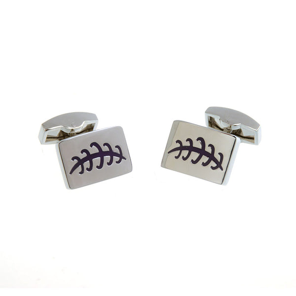 Enamel Dropping Glue Cufflinks