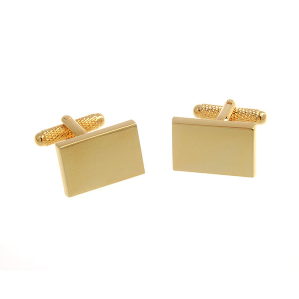 Plain Colour Metal Cufflinks