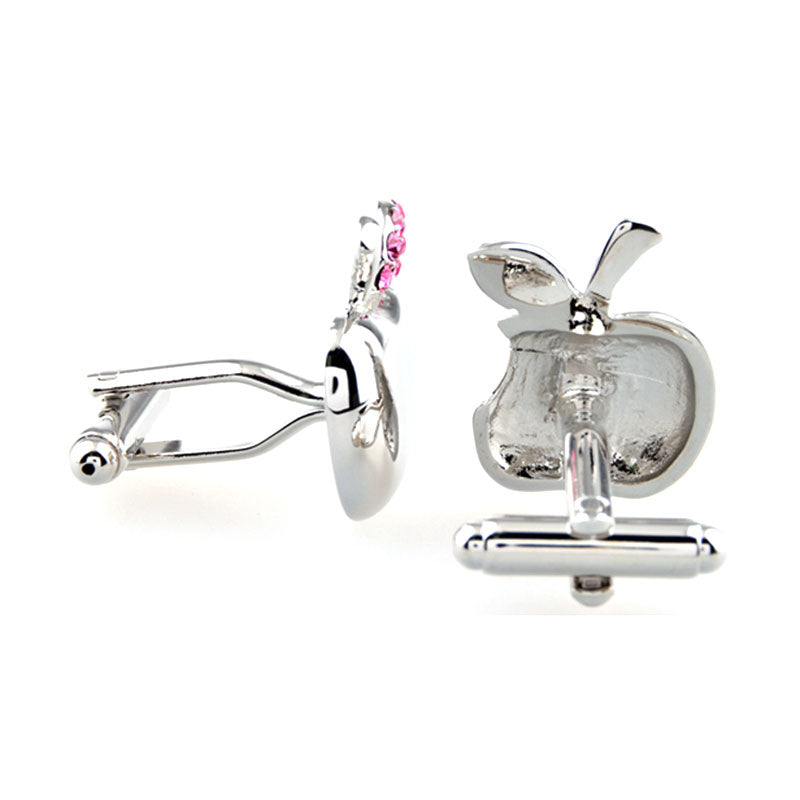 Vegetable Fruit Crystal Zircon Cufflinks