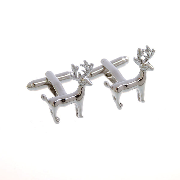 Animals Plants Plain Colour Metal Cufflinks