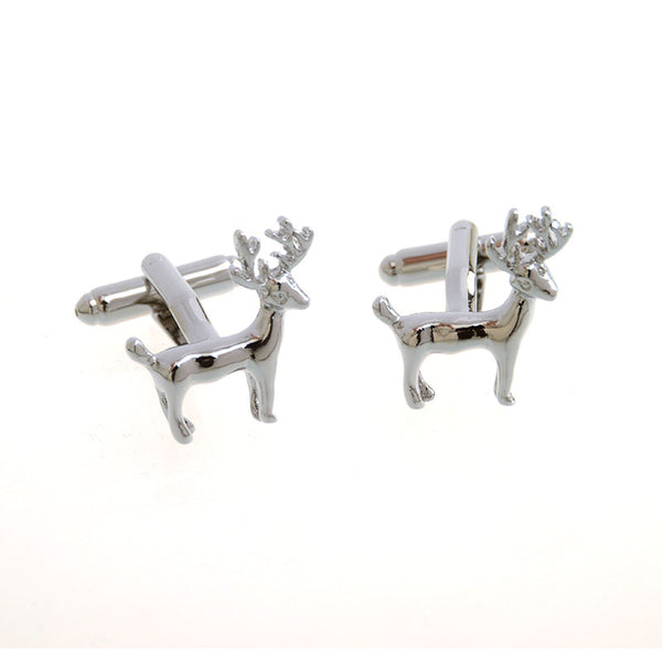 Animals Plants Plain Colour Metal Cufflinks